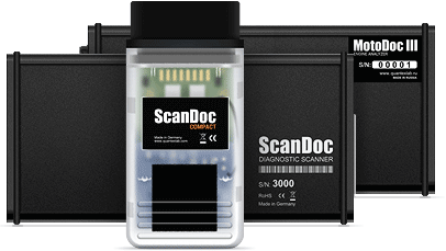 Programs and schemes for previous products ScanDoc, MotoDoc